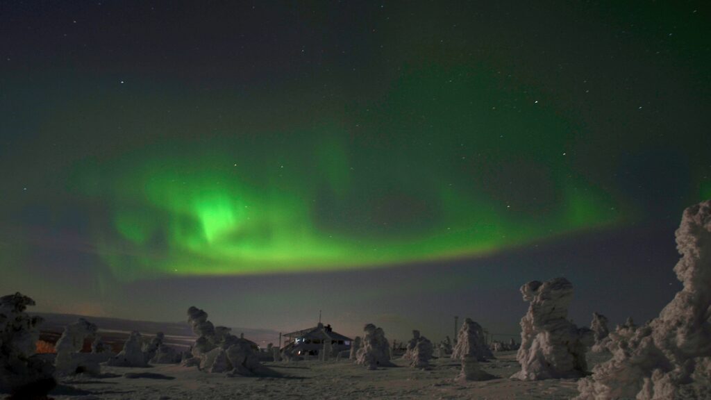 Auroras Boreales en Laponia