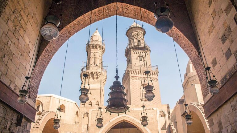 Mezquita vieja de El Cairo