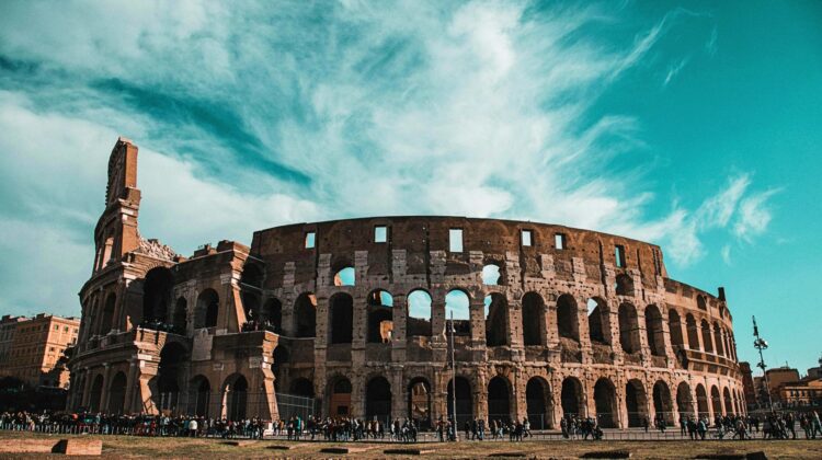 Exterior del Coliseo de Roma