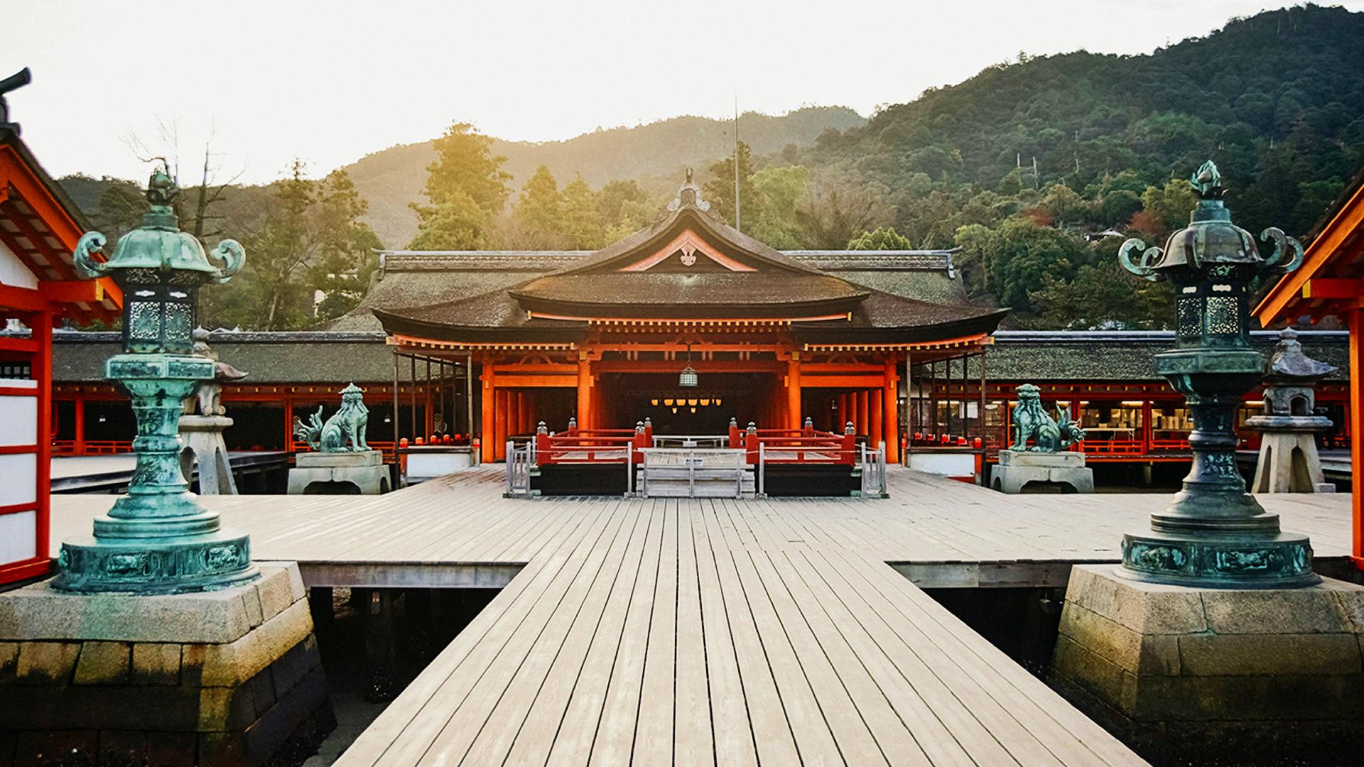 Templo de Miyajima Templo de Miyajima