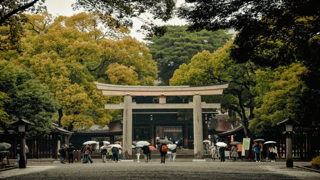 Puerta del Santuario Meiji