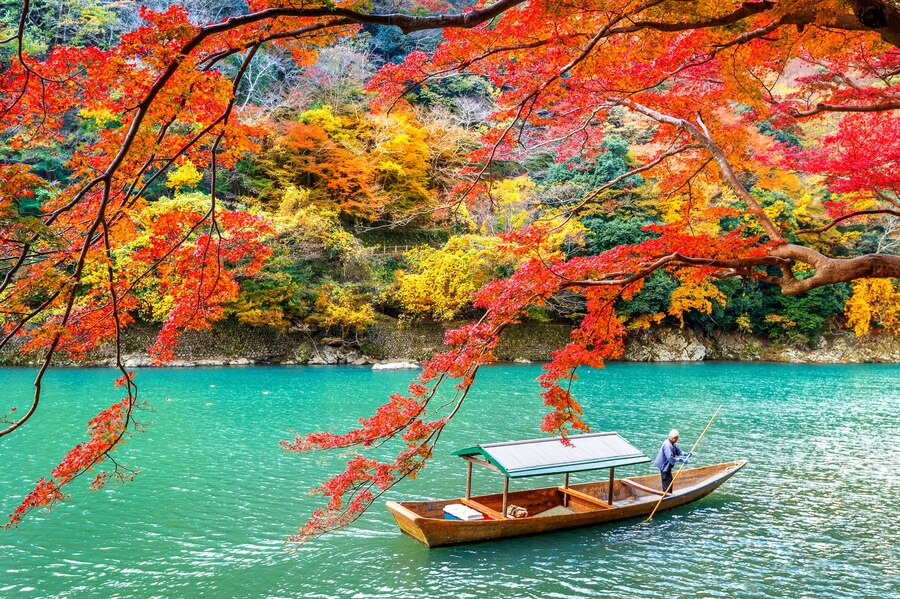 Rio Ozugawa en Arashiyama