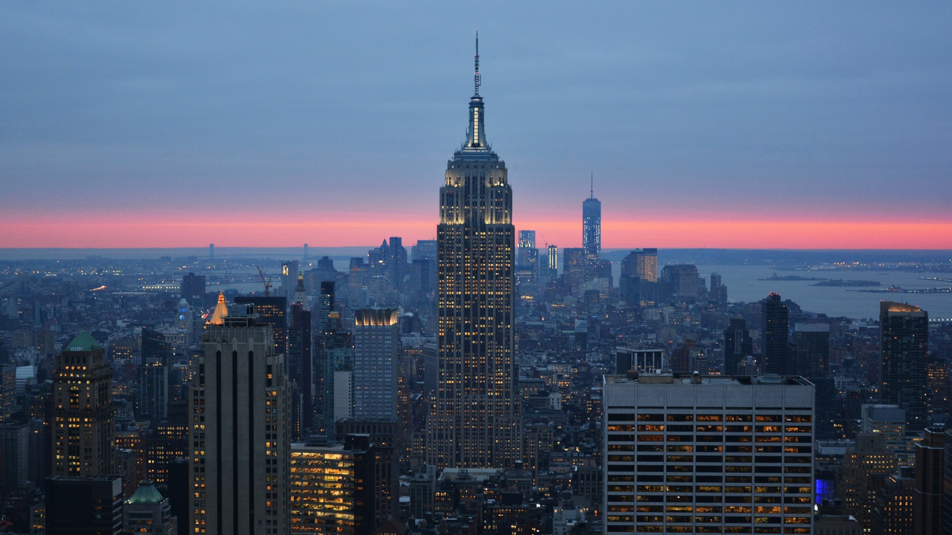 Empire State Building al atardecer