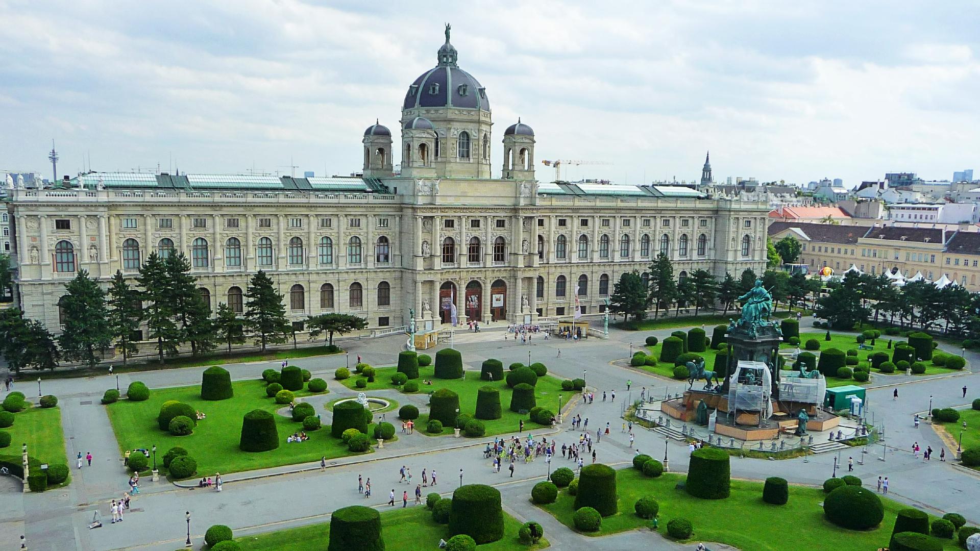 Plaza de María Teresa y Museo de Historia del Arte de Viena