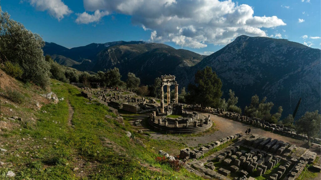 Templo de Apolo en Delfos