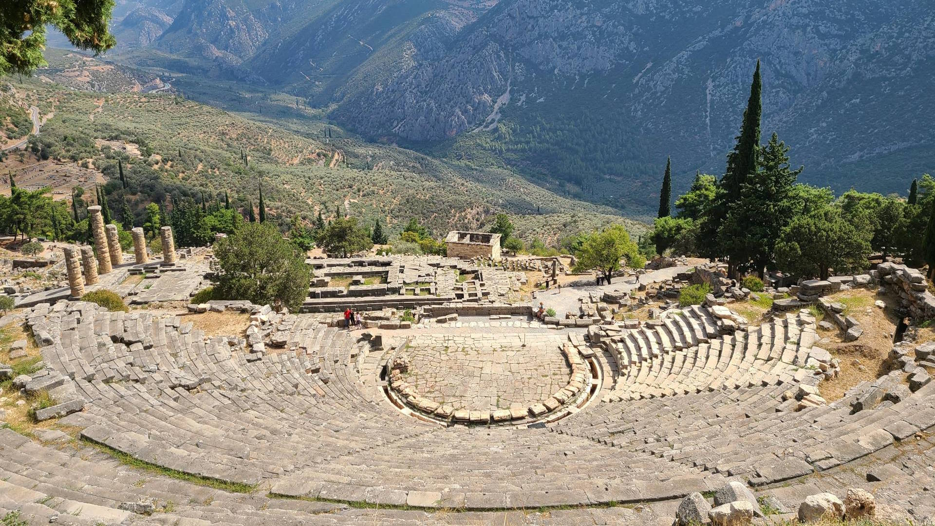 Antiguo Teatro de Delfos Antiguo Teatro de Delfos