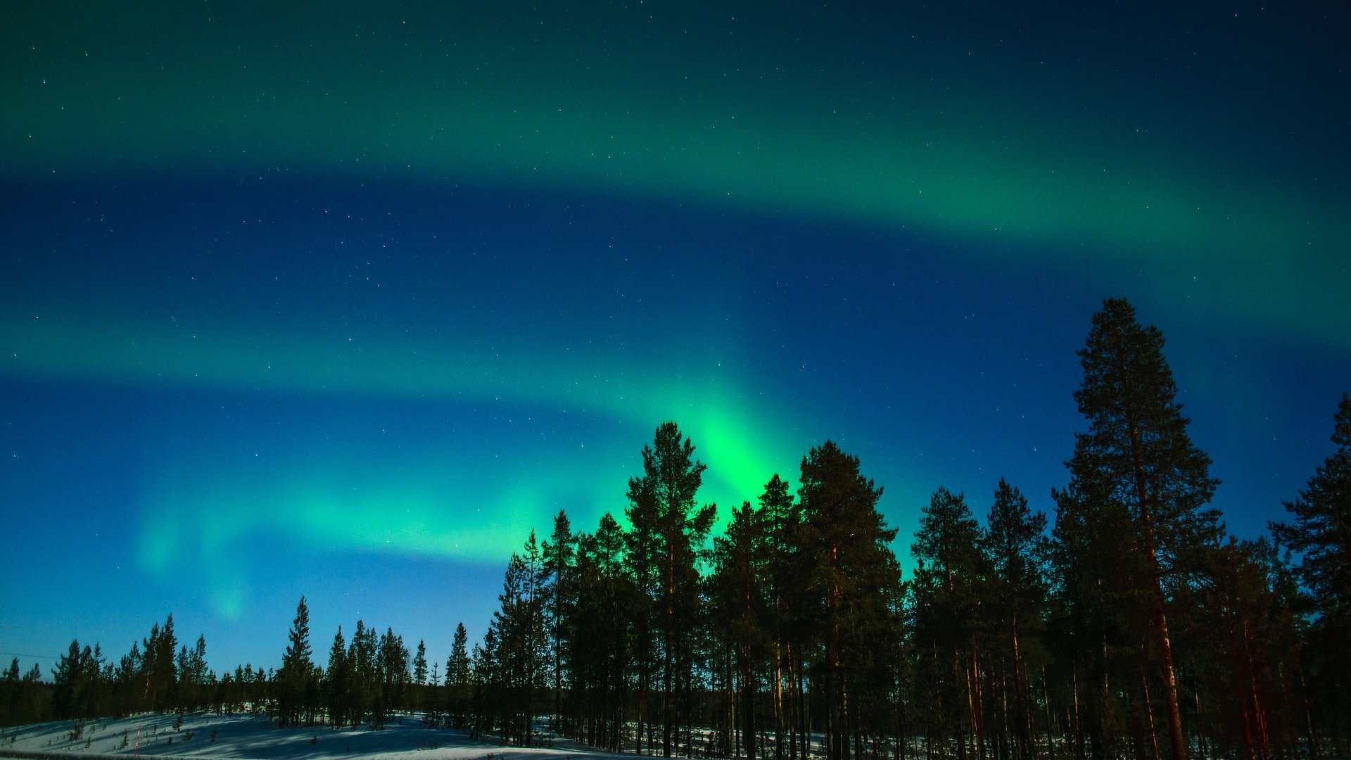 Aurora boreal en Saariselka