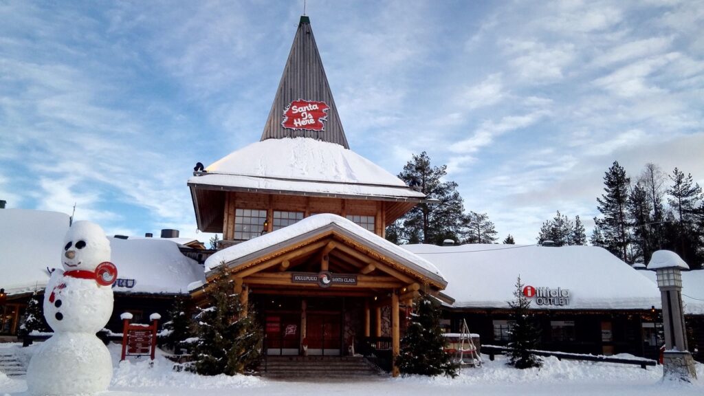 Casa de Papa Noél de Rovaniemi