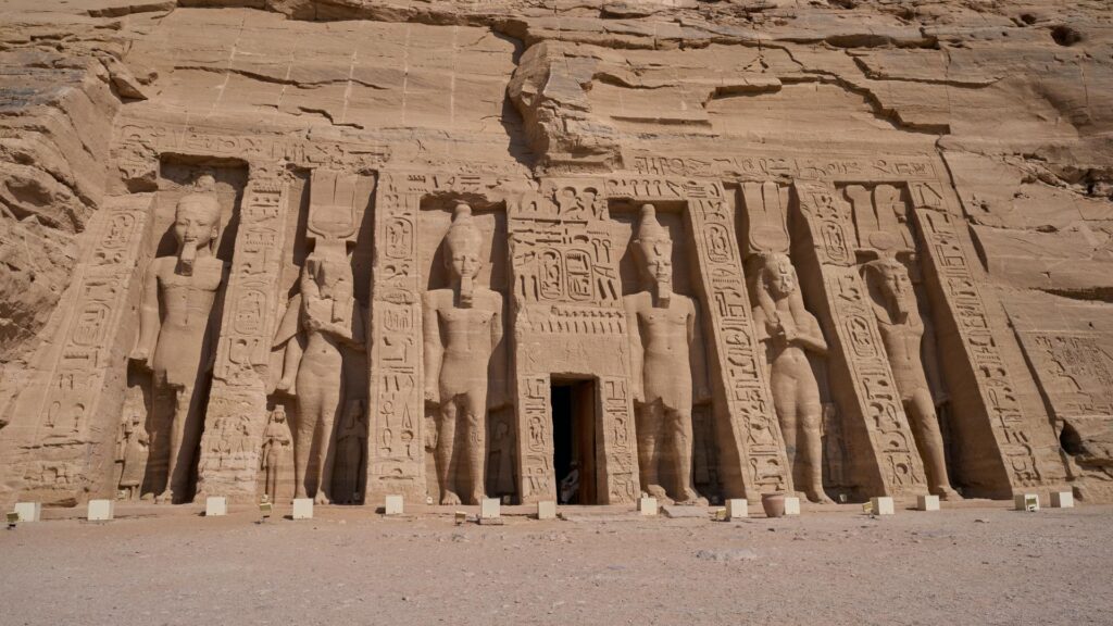 Templo de Abu Simbel, Egipto.