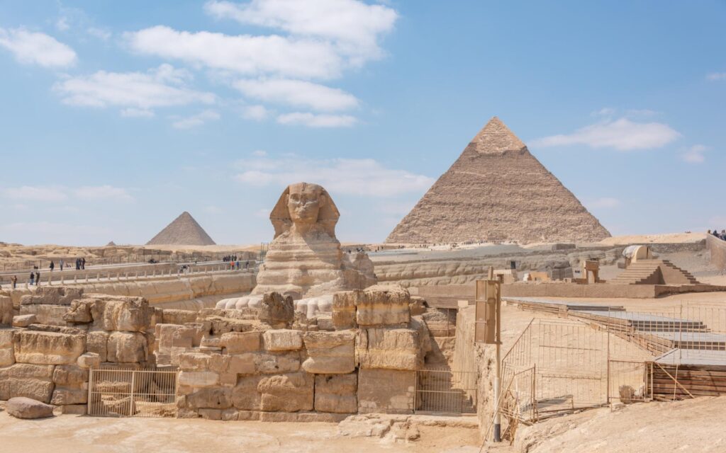 Pirámides de Guiza y la esfinge, Egipto