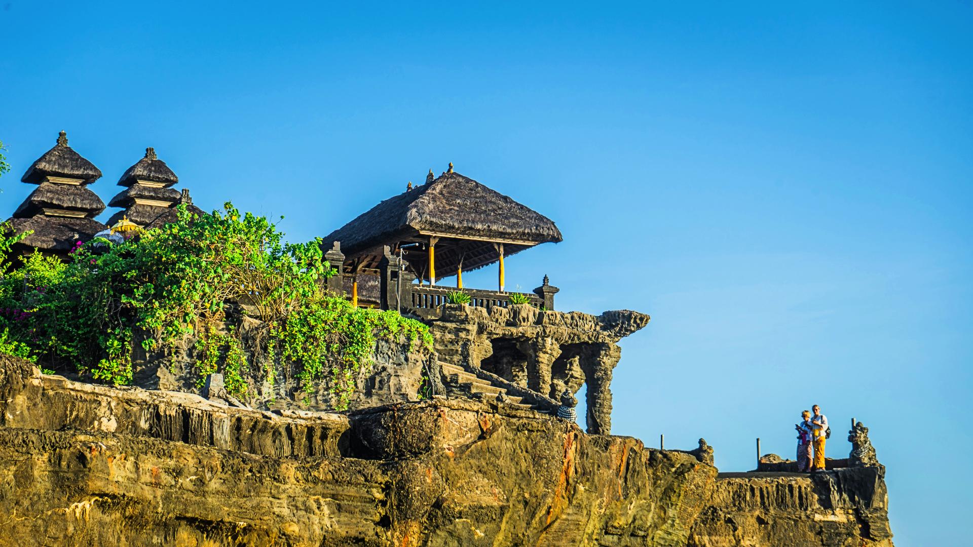 Edificios del Templo Tanah Lot