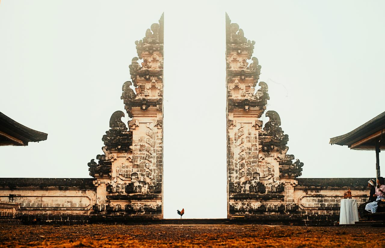 Realidad de las puertas del cielo del templo Lempuyang Realidad de las puertas del cielo del templo Lempuyang