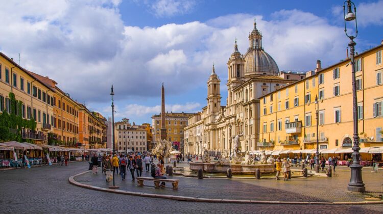 Plaza Navona en Roma