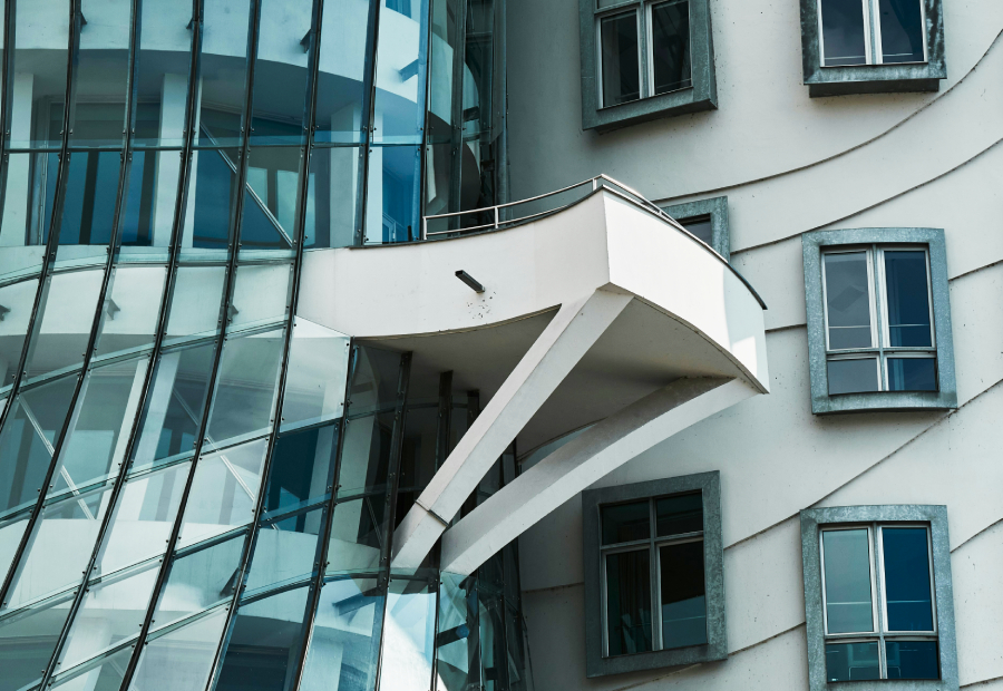 Estructura de la Casa Danzante en Praga
