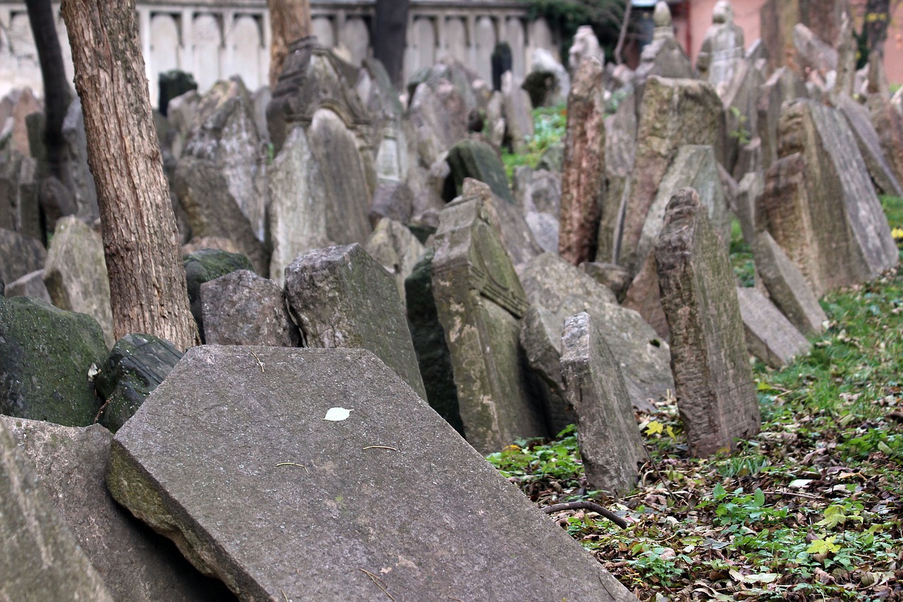 Lápidas del Cementerio Judío