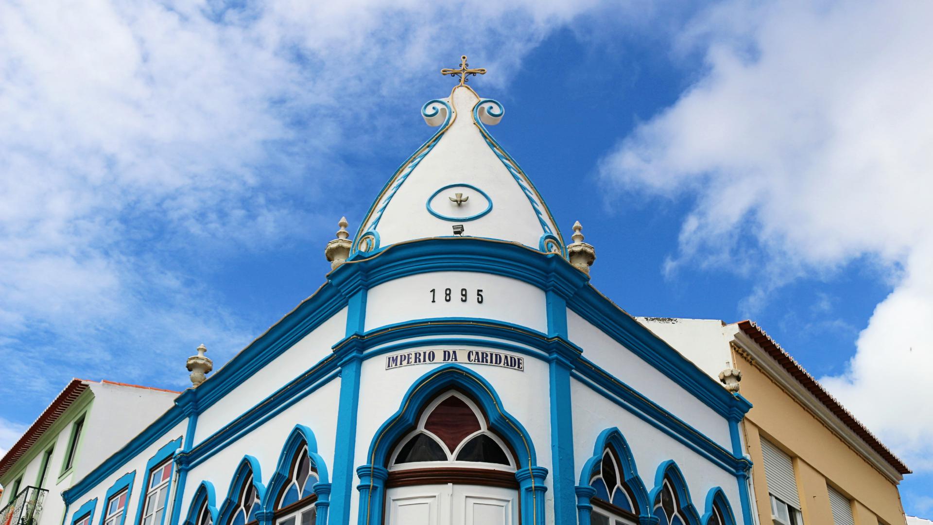 Edificio del centro histórico de Angra do Heroismo