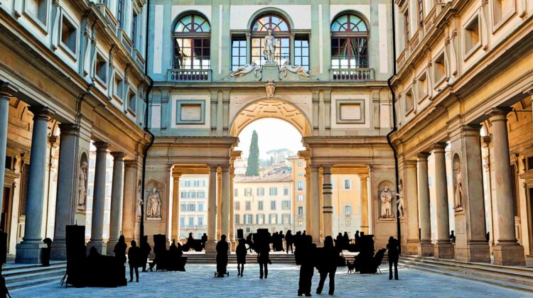 Patio de la Galeria Uffizi