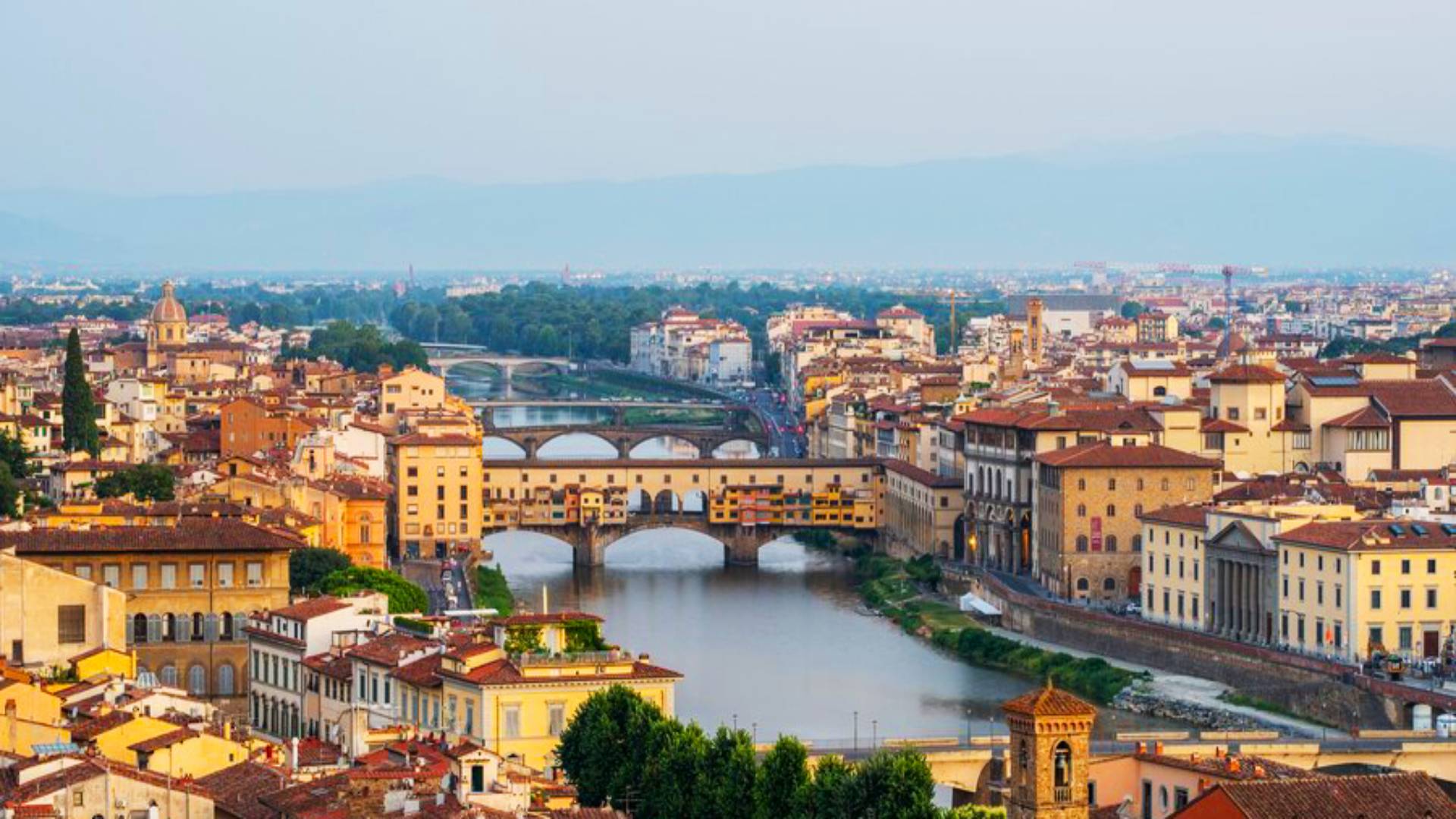 Vista de la ciudad de Florencia