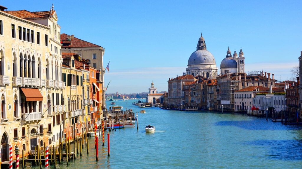 Gran Canal de Venecia, Italia