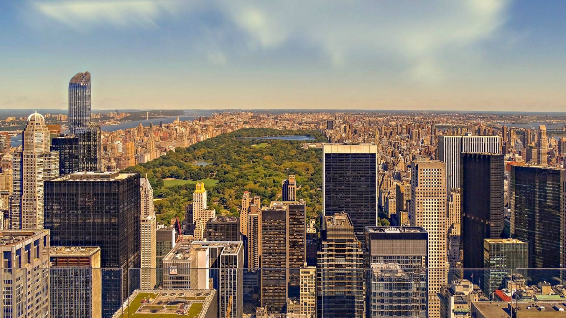 Central Park visto desde arriba