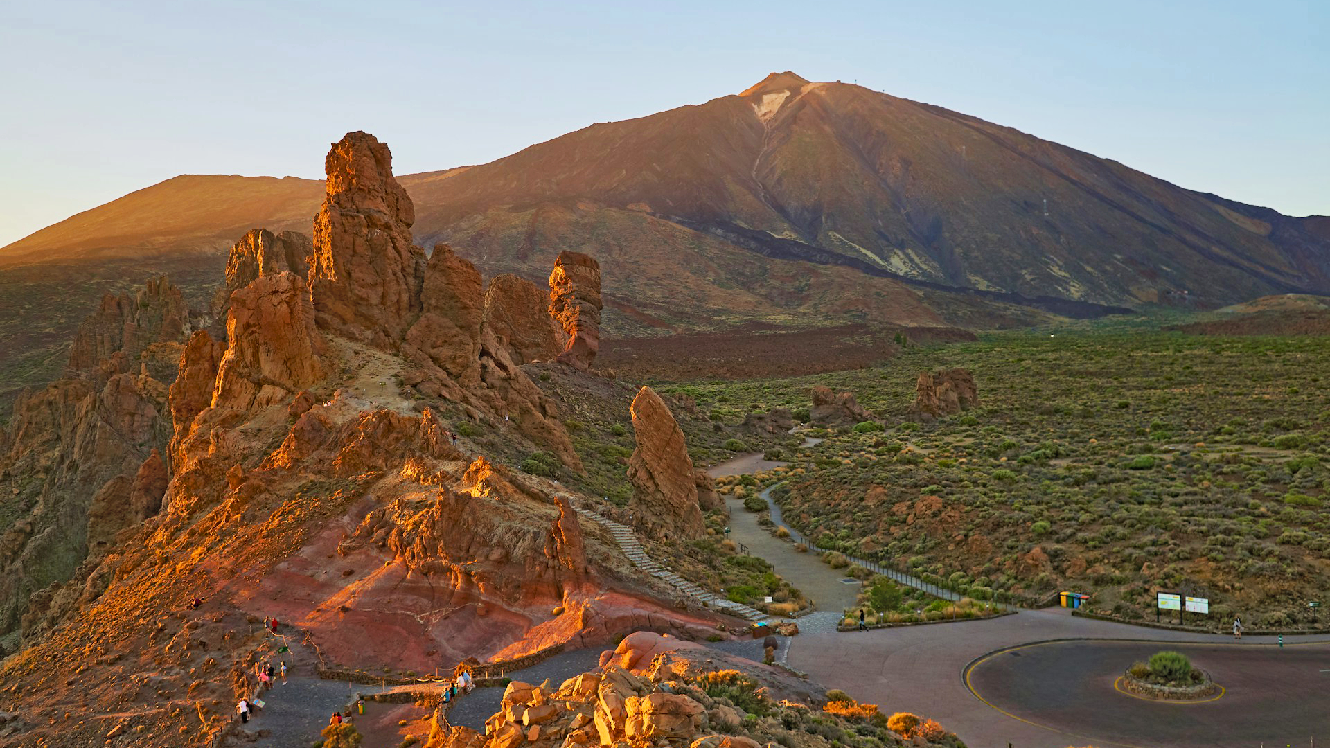 Formaciones rocosas del Parque Nacional del Teide