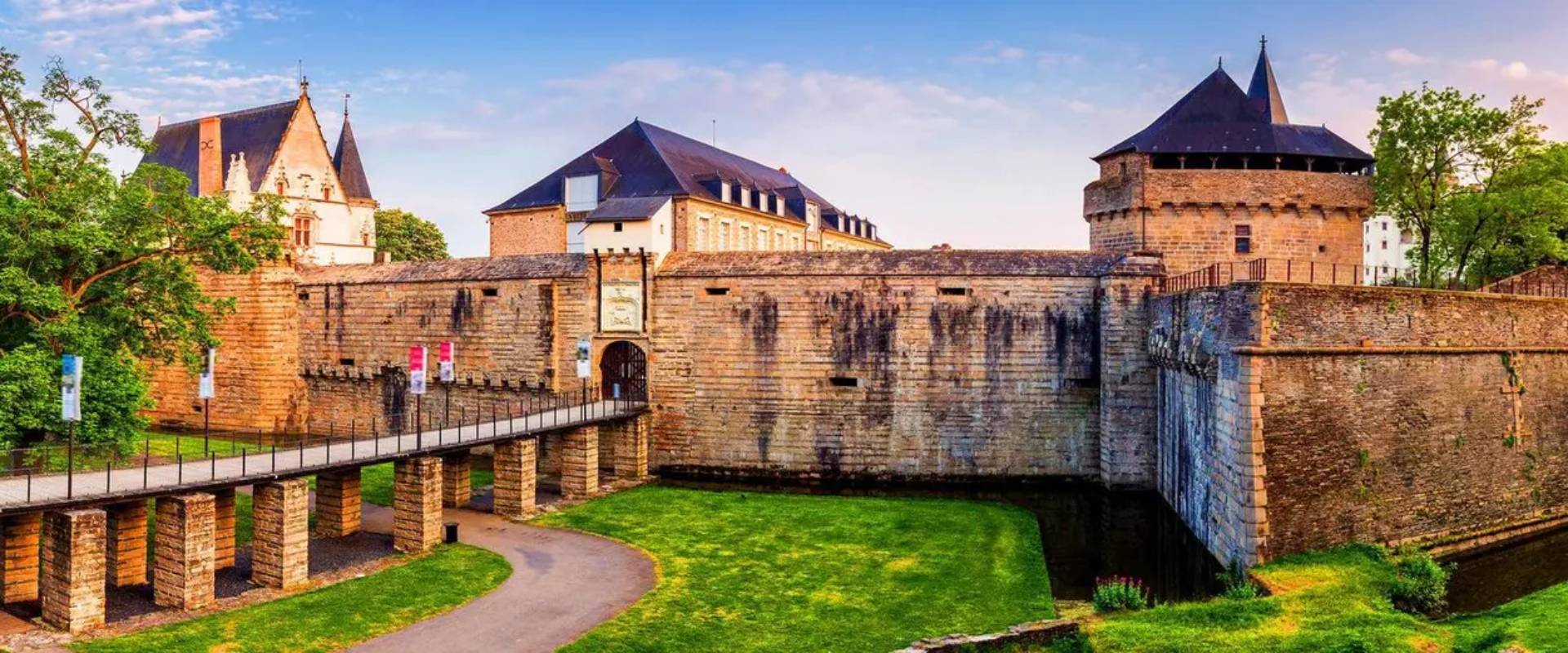 Castillo de los duques de Bretaña en Nantes Castillo de los duques de Bretaña en Nantes