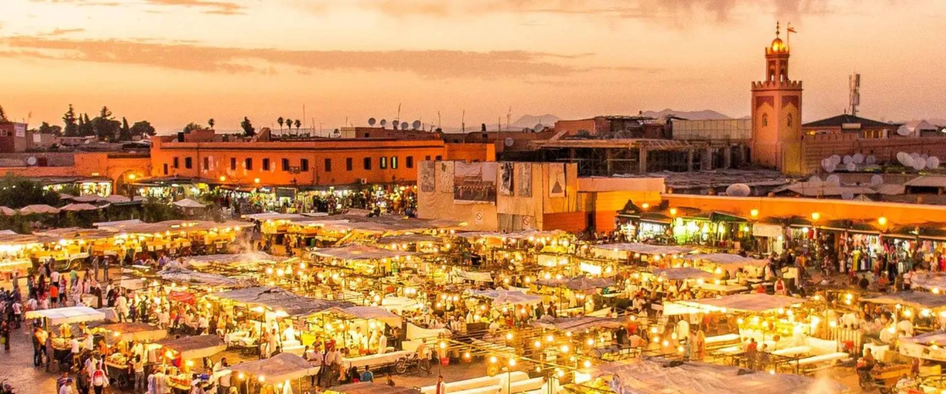 Plaza de Yamaa el Fna en Marrakech