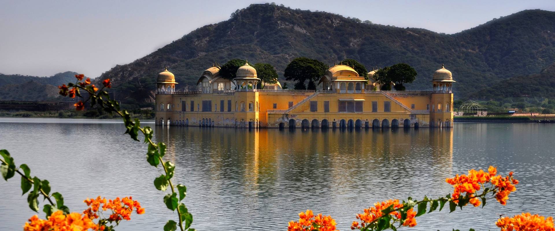 Jal Mahal en el lago de Man Sagar de Jaipur