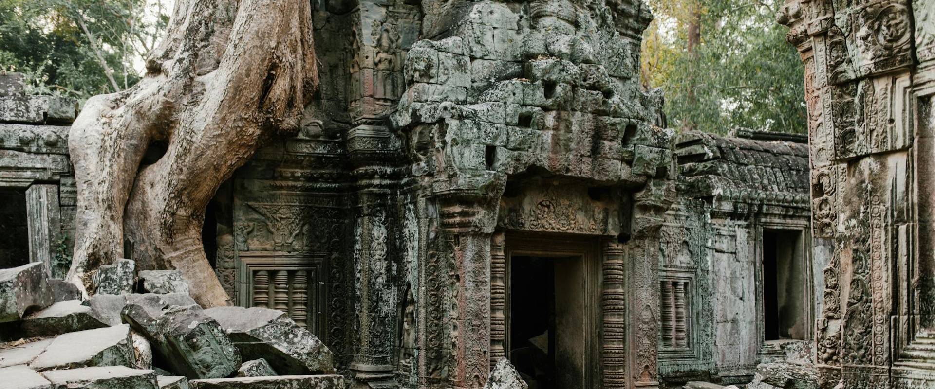 Ta Prohm en Camboya