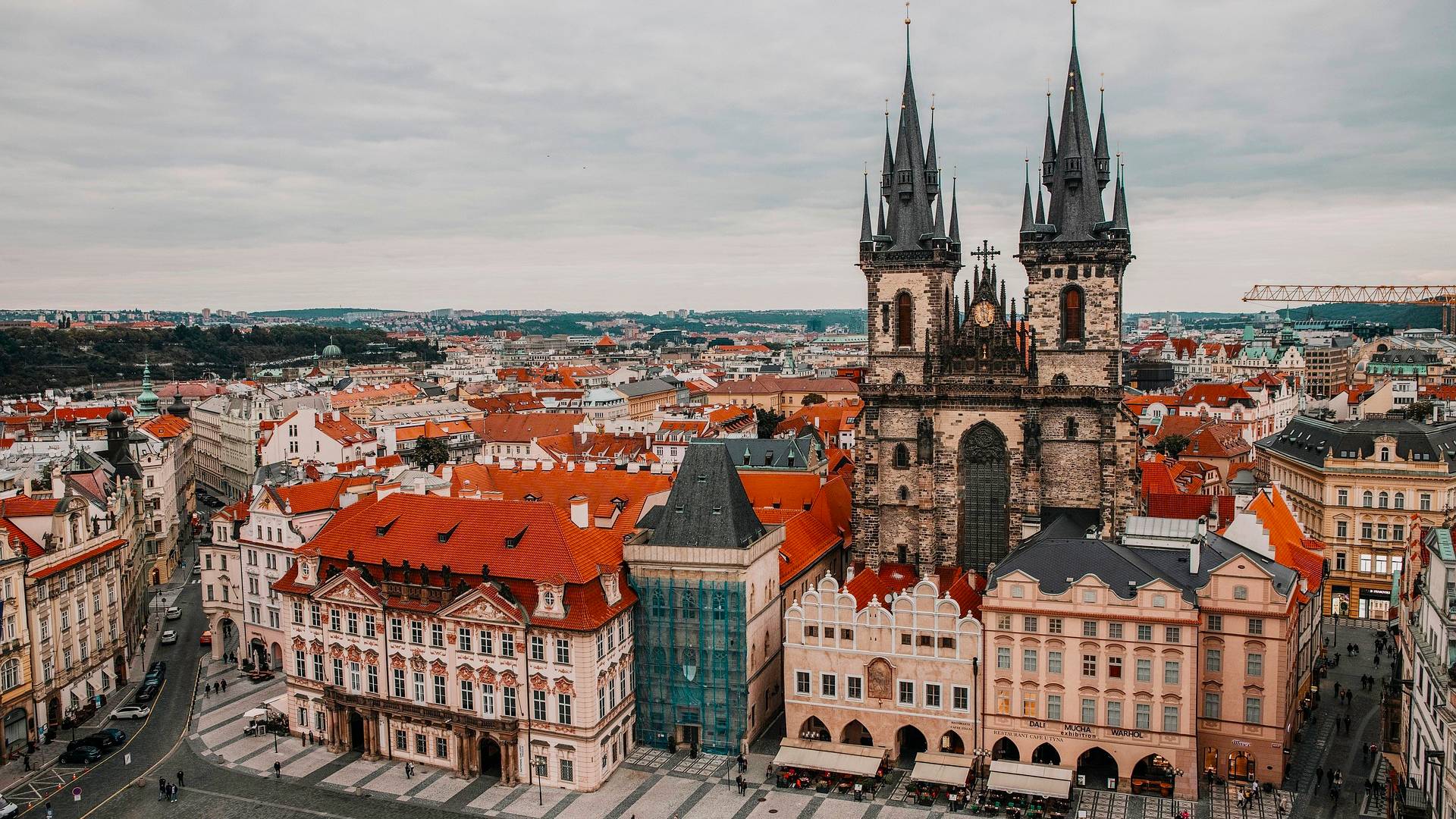 Plaza de la Ciudad Vieja en Praga