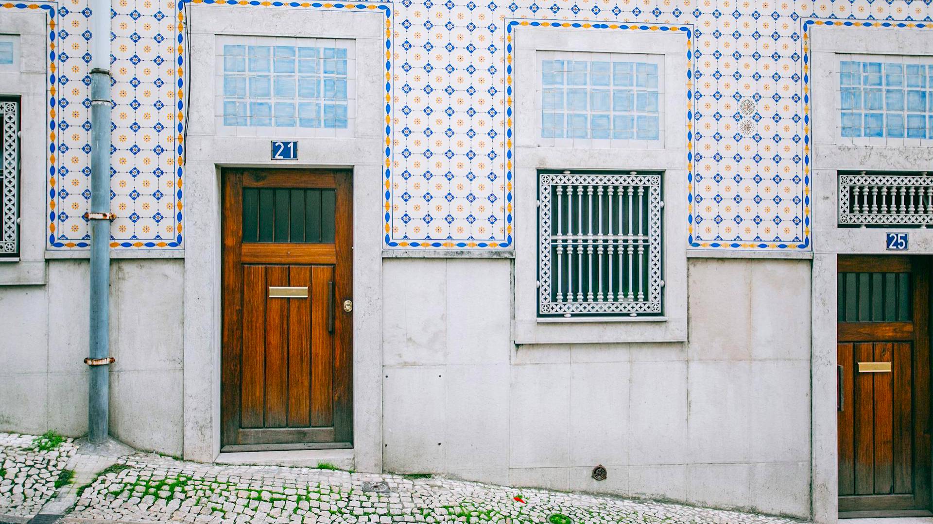 Decoración de los edificios del Barrio Alto Decoración de los edificios del Barrio Alto