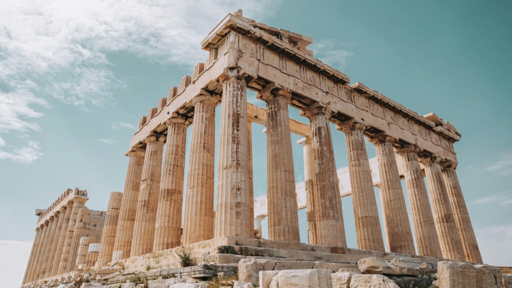 Columnas de la Acrópolis de Atenas