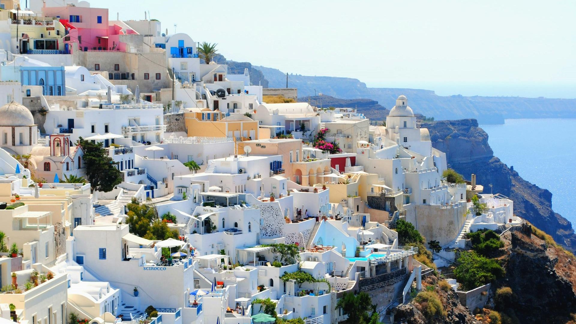 Casas de Santorini
