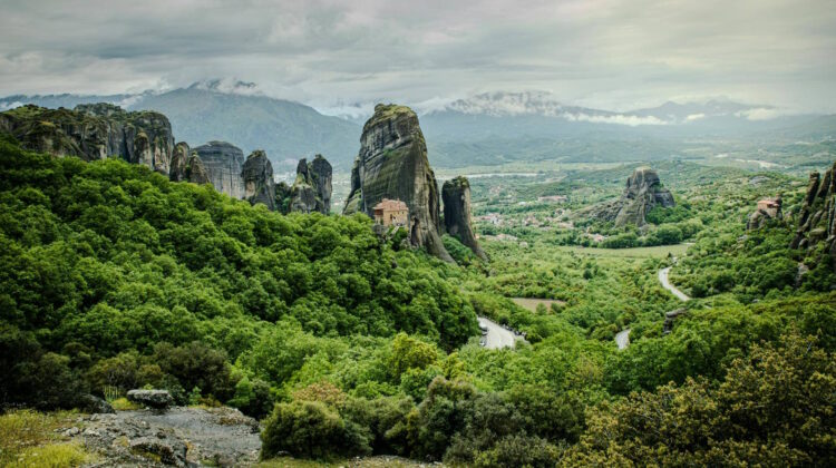 Valle y naturaleza de Meteora