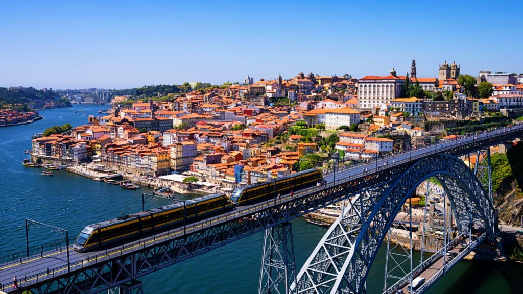 El Puente Don Luis I y Oporto