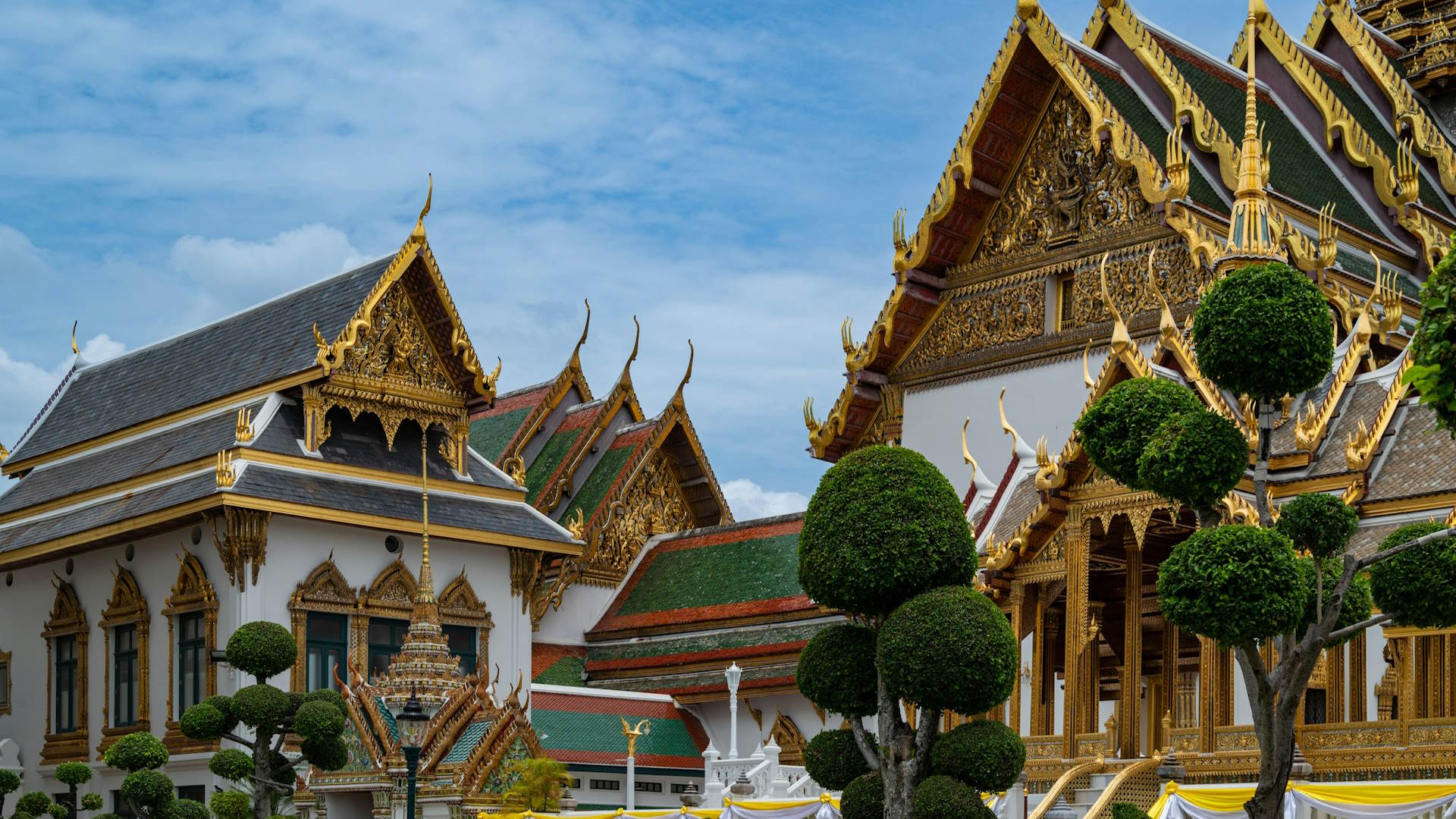 Jardines del Gran Palacio de Bangkok