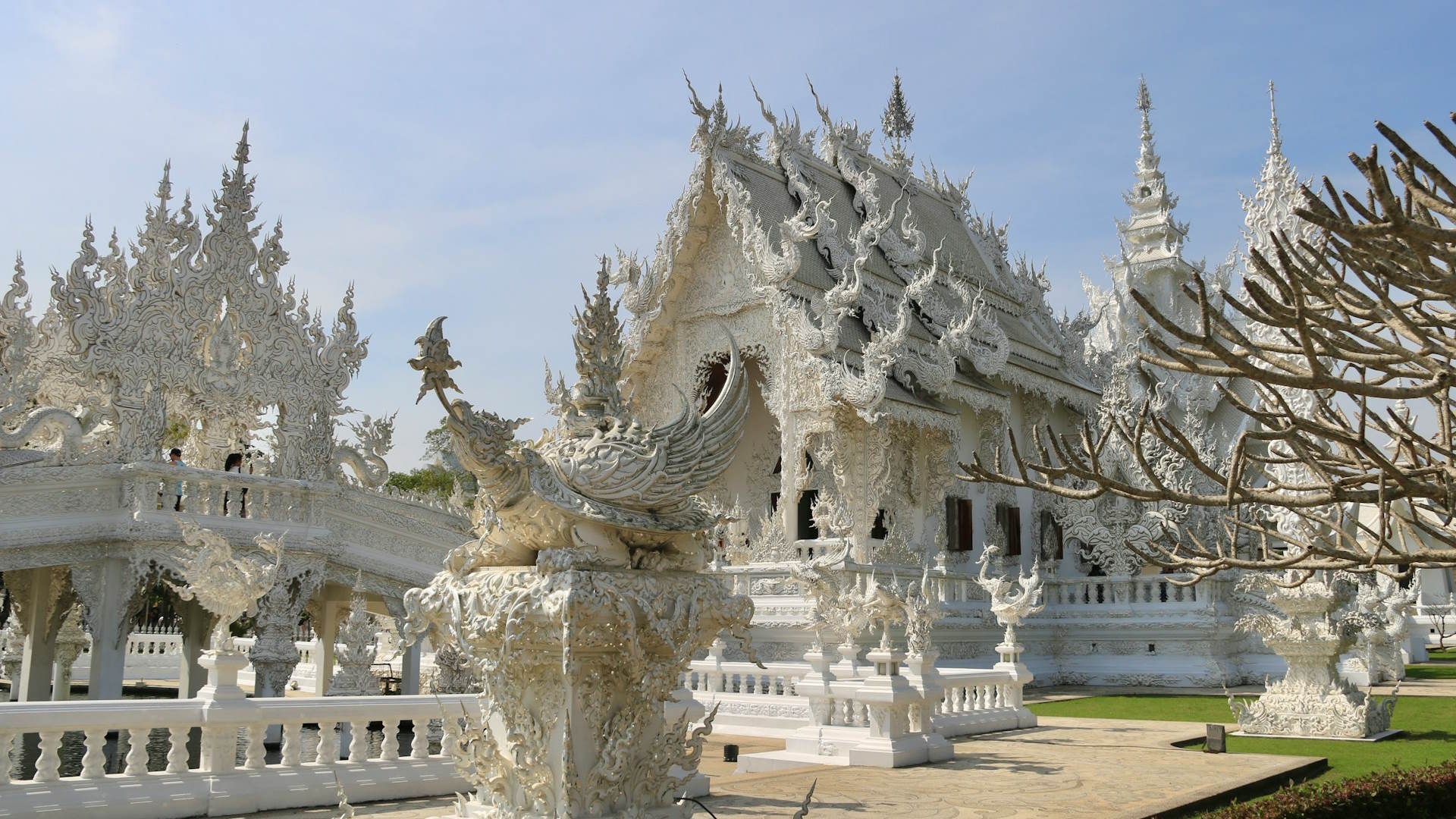 Edificio principal de Wat Rong Khun