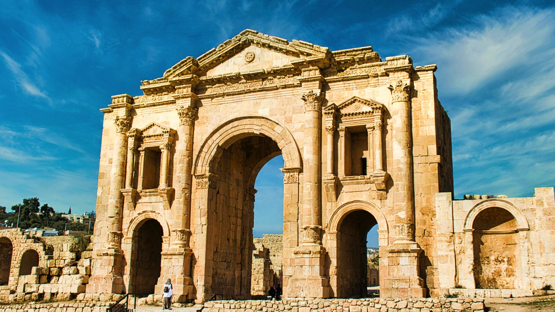 Arco de Trajano en Jerash
