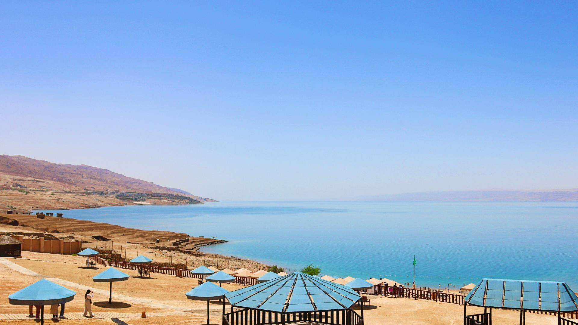 Hotel en el Mar Muerto en Jordania