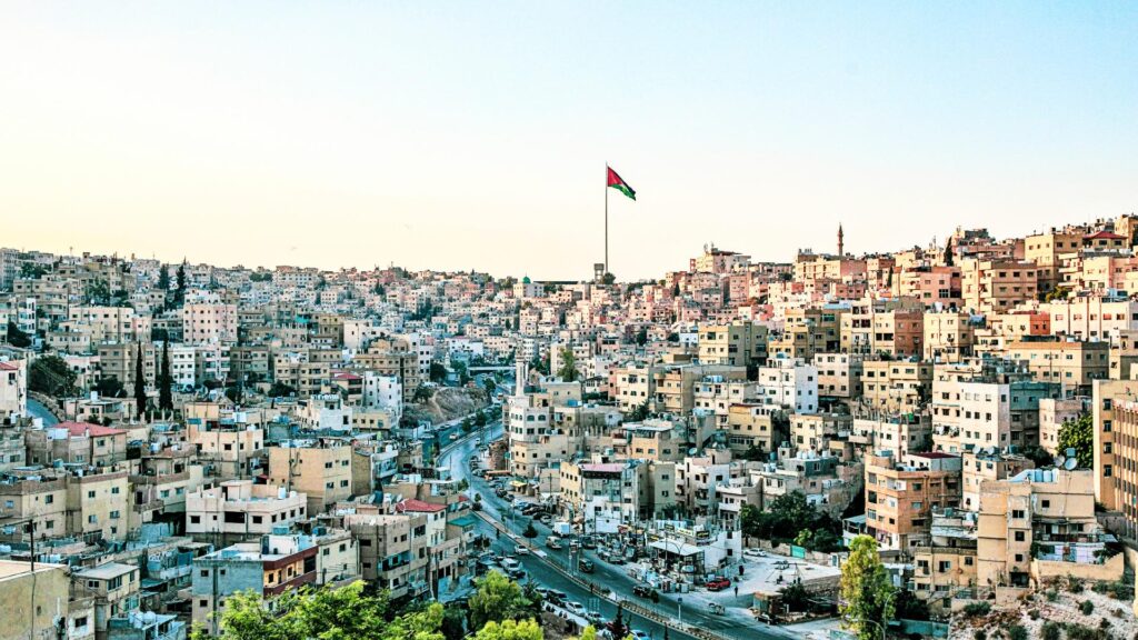 Panorámica de Ammán, capital de Jordania