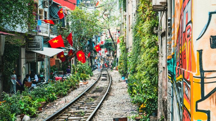 La calle del ferrocarril de Hanói: una de las imágenes más icónicas de la capital vietnamita