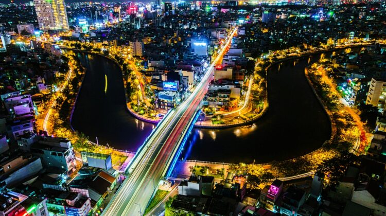 Ho Chi Minh City de noche