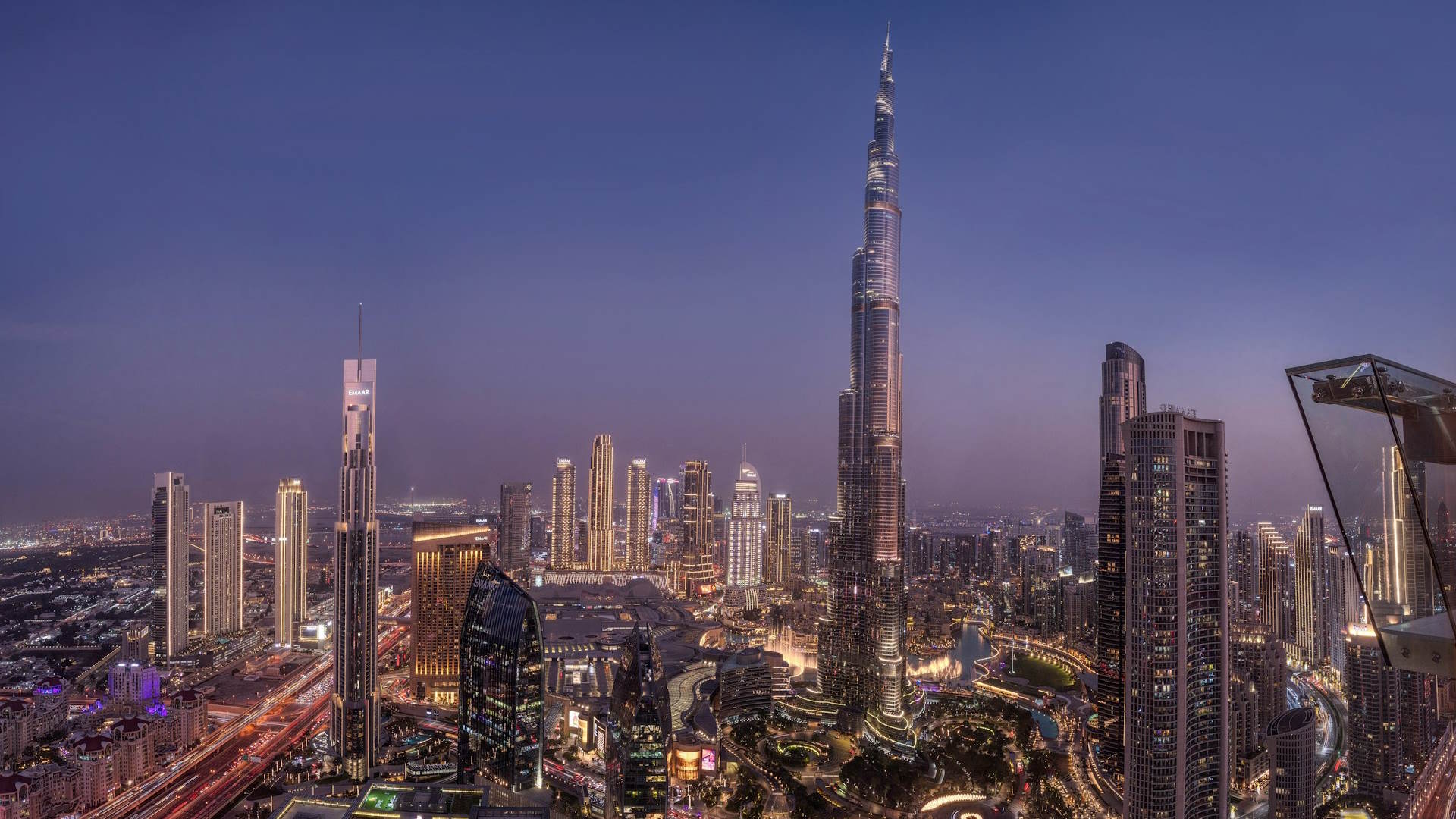 Impresionante skyline de Dubái