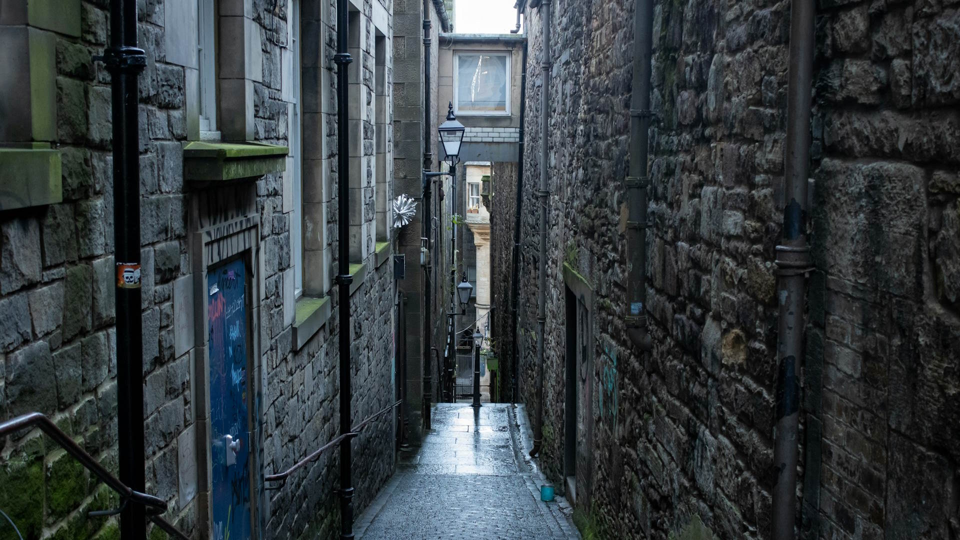 Callejón de Mary King's Close, lugar emblemático del Edimburgo del siglo XVII