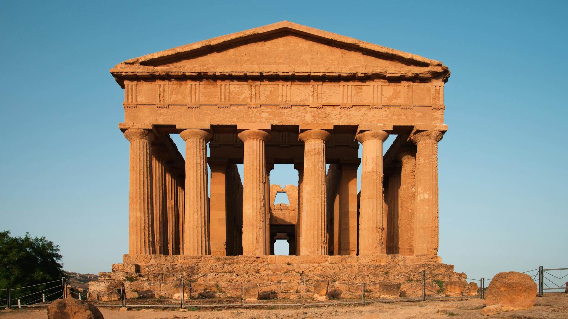 Templo de la Concordia, Valle de los Templos en Agripento