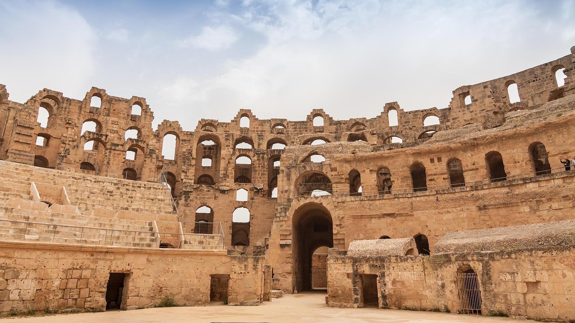 Interior del anfiteatro