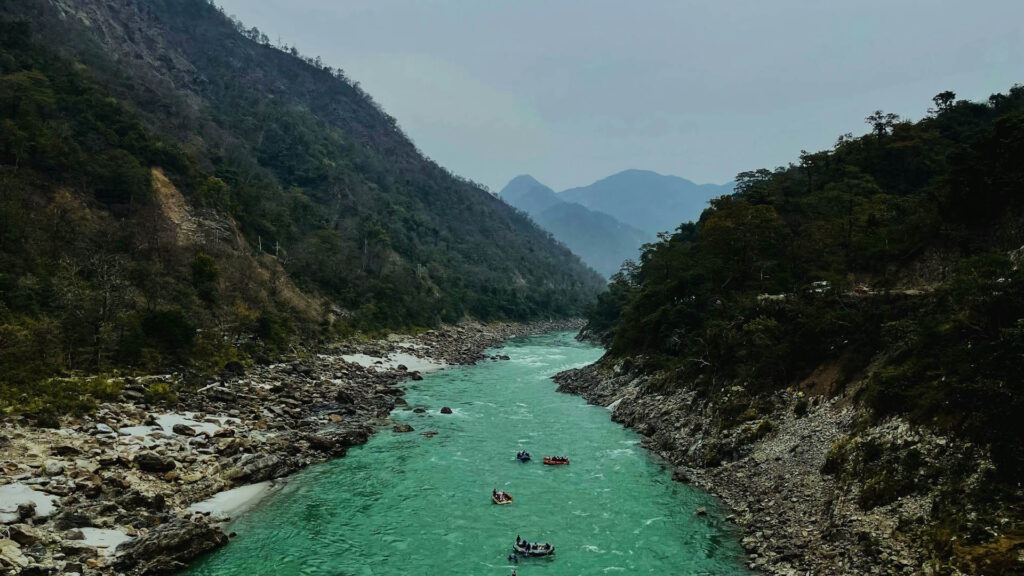 Río Ganges en Rishikesh