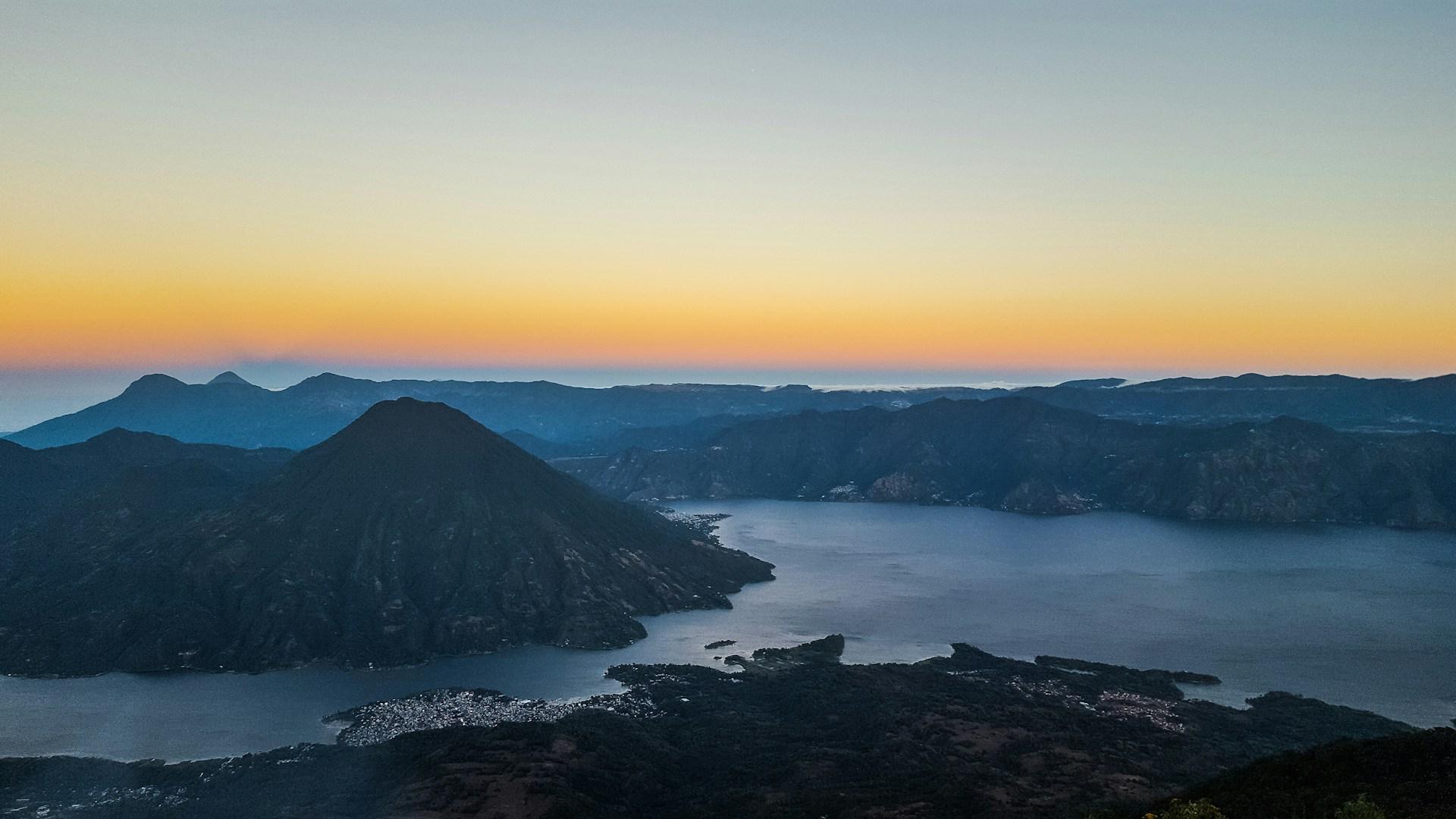 Panorámica del Lago Atitlán