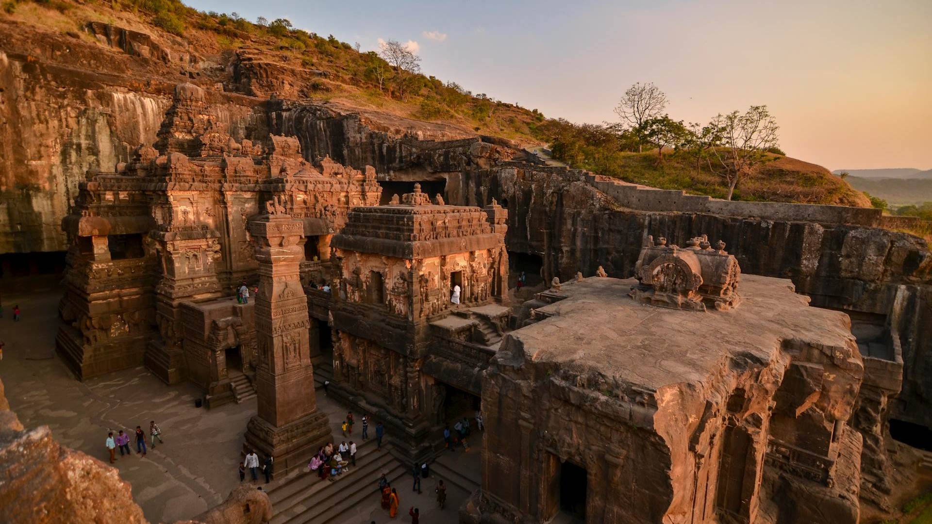Templo Kailasa en Ellora