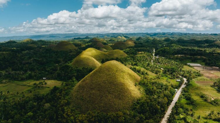 Colinas de Chocolate en Filipinas